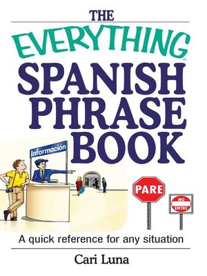 cover image of The Everything Spanish Phrase Book